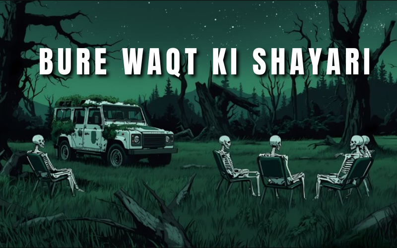 bure waqt ki shayari