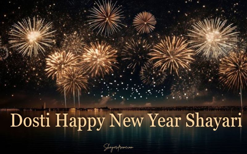 30+ Best Dosti Happy New Year Shayari | Shayariframe.com