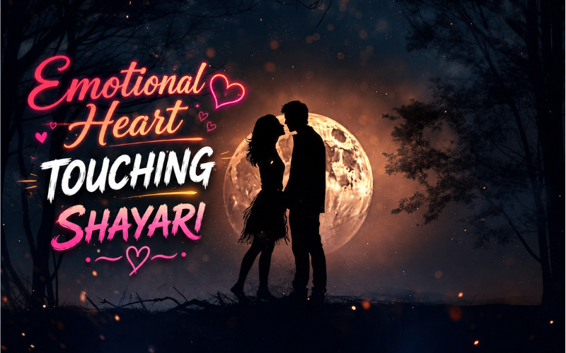 30+ Best Emotional Heart Touching Shayari | Shayari Frame