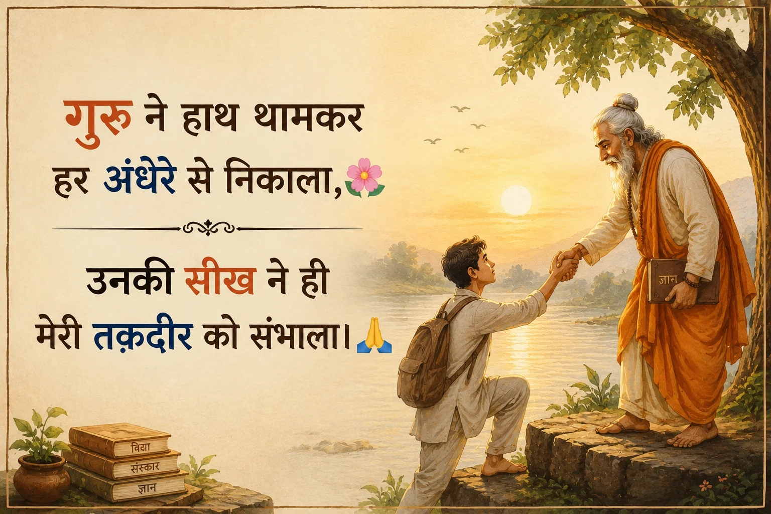 Heart Touching Guru Ke Liye Shayari in Hindi