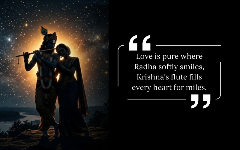 Radha Krishna Shayari English