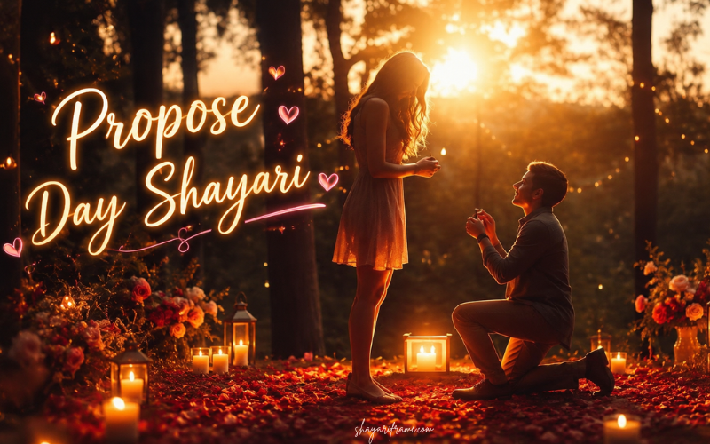 50+ Best Propose Day Shayari | Romantic Shayari – Shayari Frame