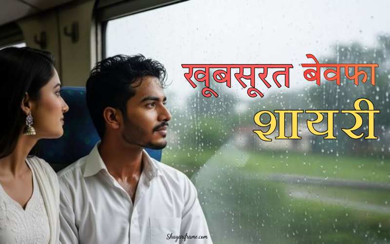 30+ Best खूबसूरत बेवफा शायरी | Shayari Frame