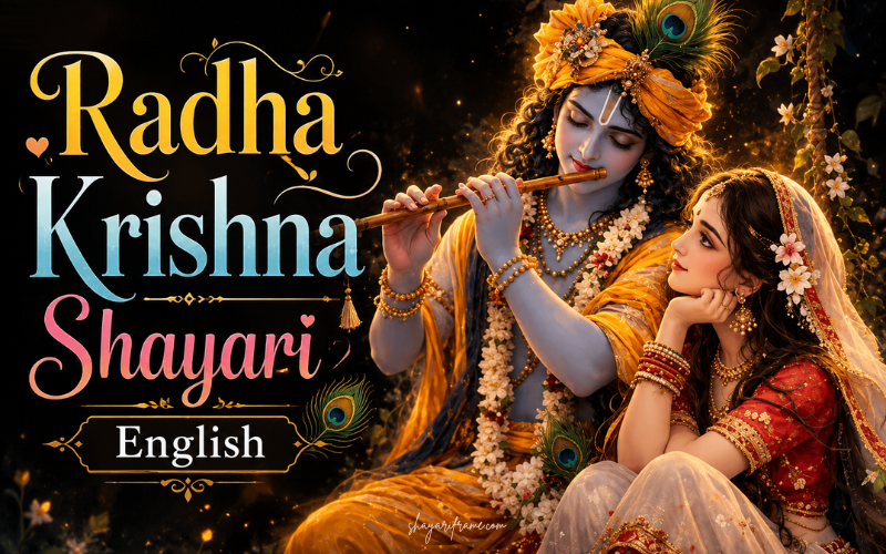 50+ Best Radha Krishna Shayari English | Love Shayari – Shayari Frame