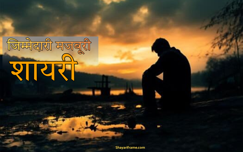 30+ Best जिम्मेदारी मजबूरी शायरी | Shayariframe.com