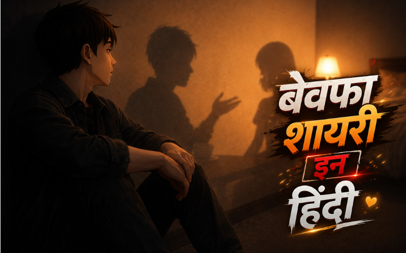 30+ Best बेवफा शायरी इन हिंदी – Shayari Frame