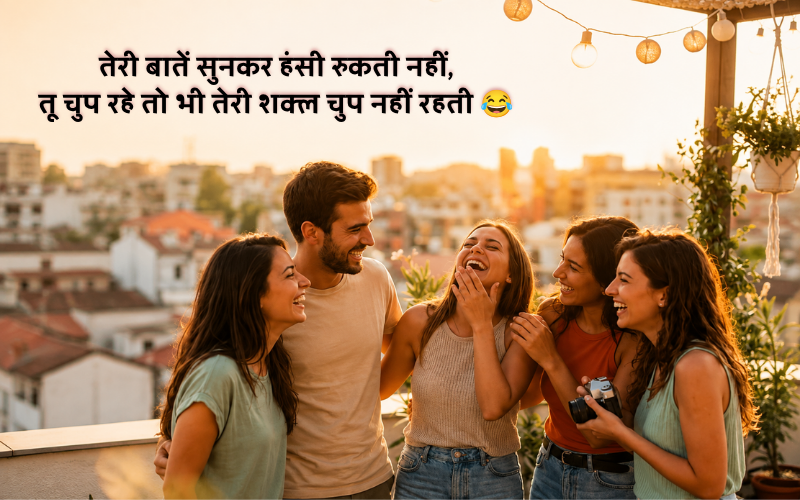 Friends चिढ़ाने कॉमेडी Shayari