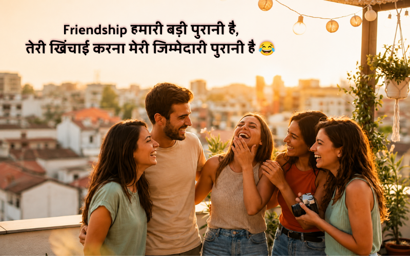 Friends चिढ़ाने कॉमेडी Shayari