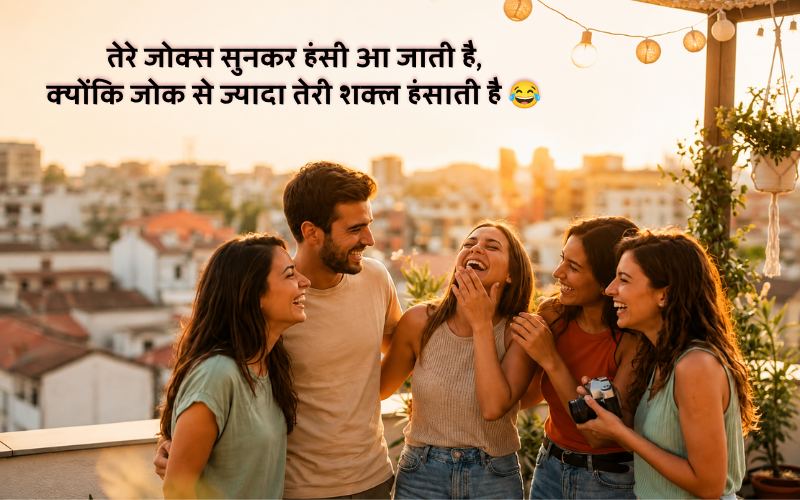 Friends चिढ़ाने कॉमेडी Shayari