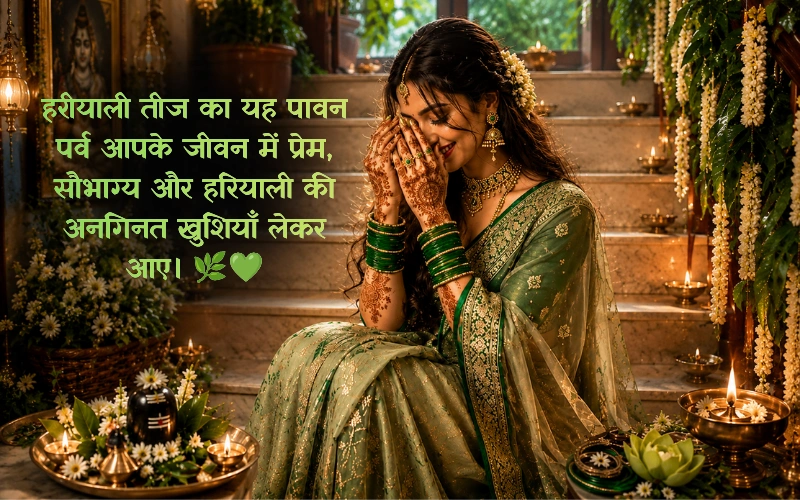 Happy Hariyali Teej Quotes