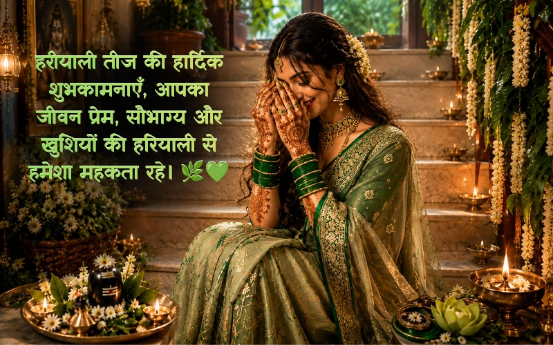 Happy Hariyali Teej Quotes