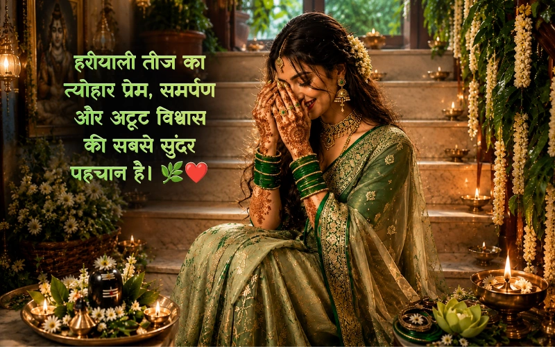 Happy Hariyali Teej Quotes