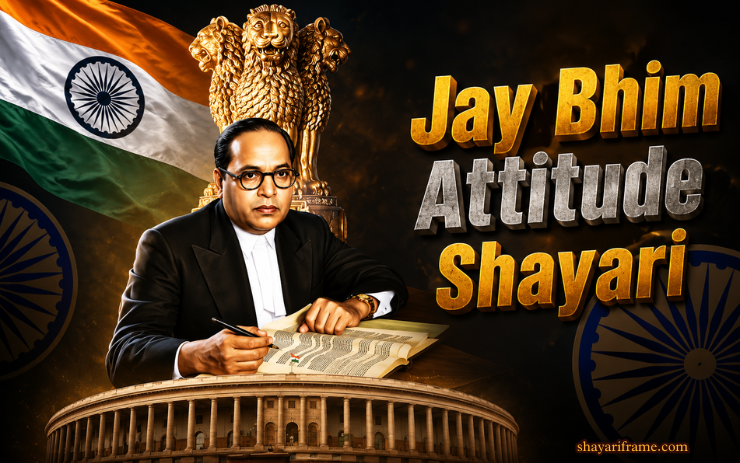 150+ Jay Bhim Attitude Shayari | रॉयल शायरी – Shayari Frame