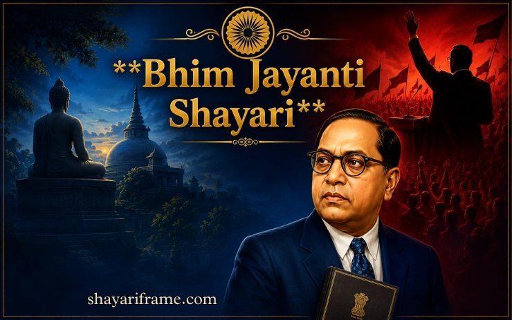 195+ Bhim Jayanti Shayari | बाबा साहेब शायरी – Shayari Frame