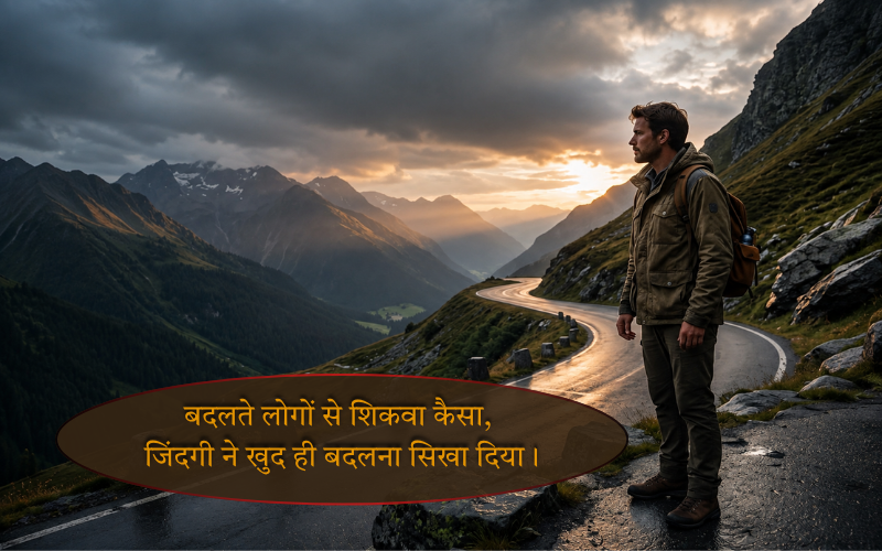 बदलती जिंदगी शायरी