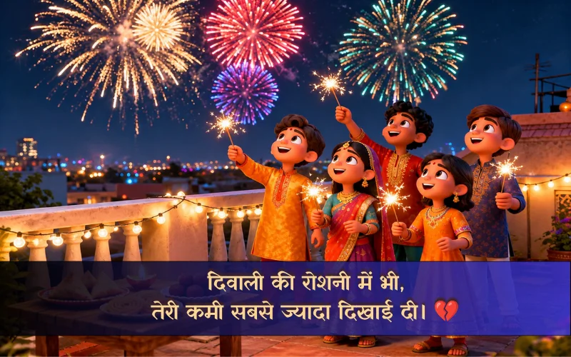 Sad Status लव दिवाली शायरी