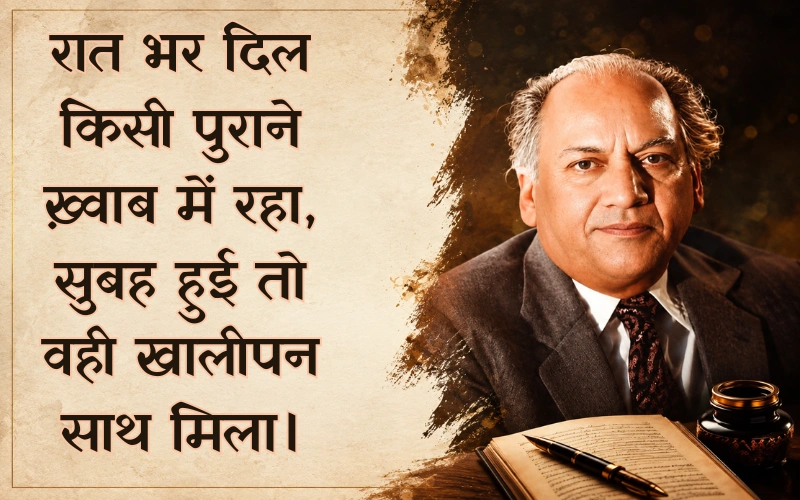 अहमद फ़राज़ की दर्द भरी शायरी