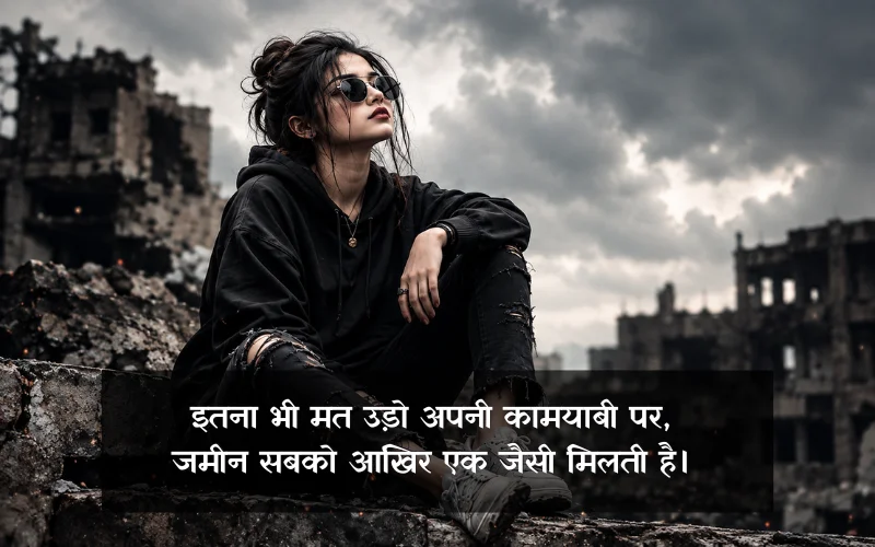 घमंड तोड़ने वाली शायरी