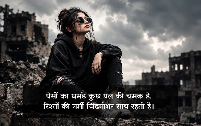 Paiso Ka Ghamand Shayari