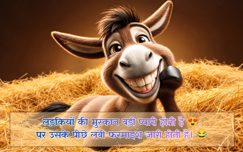Comedy Shayari For Girls 