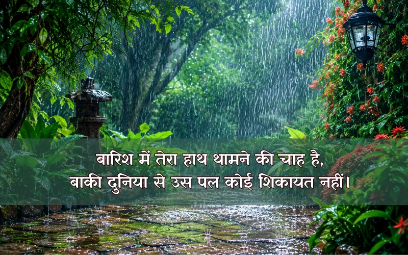 Barish Shayari Love
