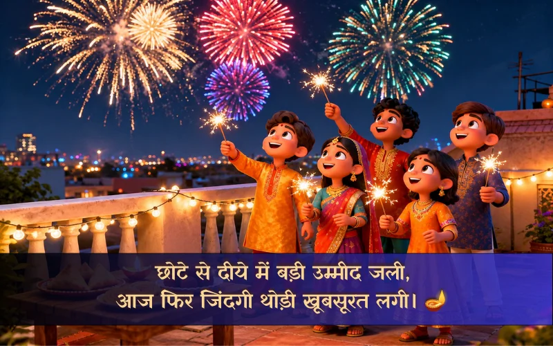 छोटी दिवाली शायरी