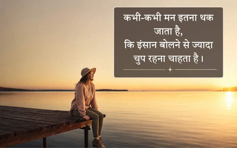 Khamoshi Shayari