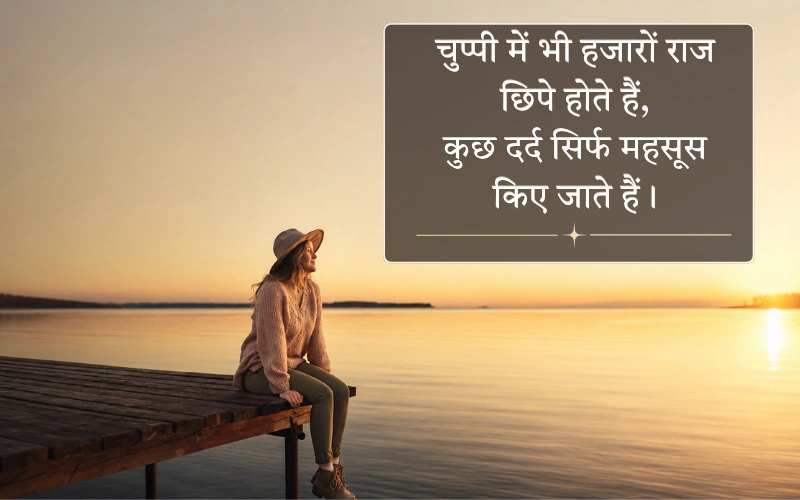 Khamoshi Shayari