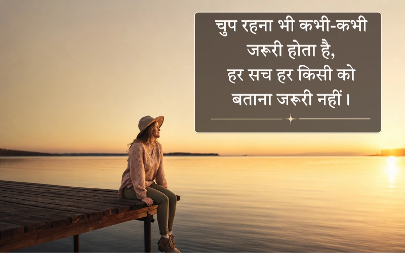 Khamoshi Shayari