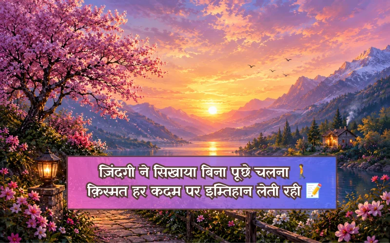 Life Kismat Shayari