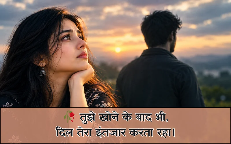 रुलाने वाली लव स्टोरी Shayari