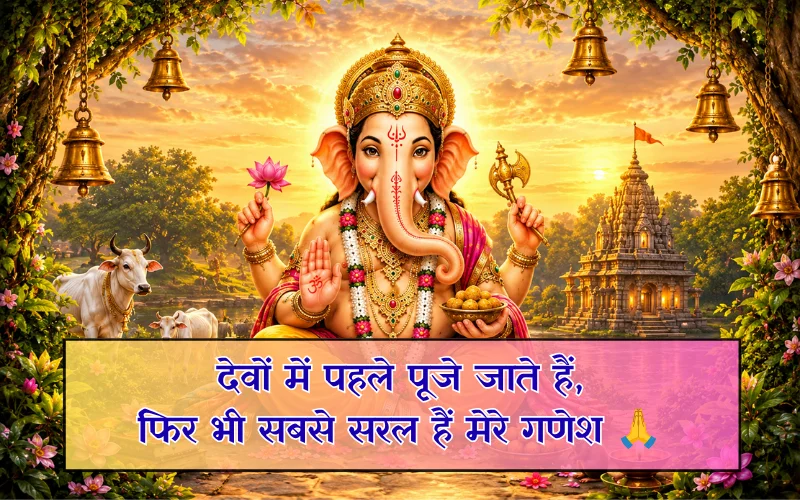 God Ganesh Shayari