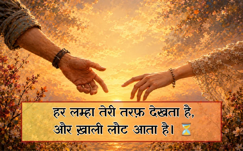 लम्हे इंतज़ार शायरी