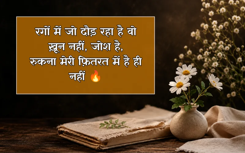 Josh Junoon Shayari In Hindi