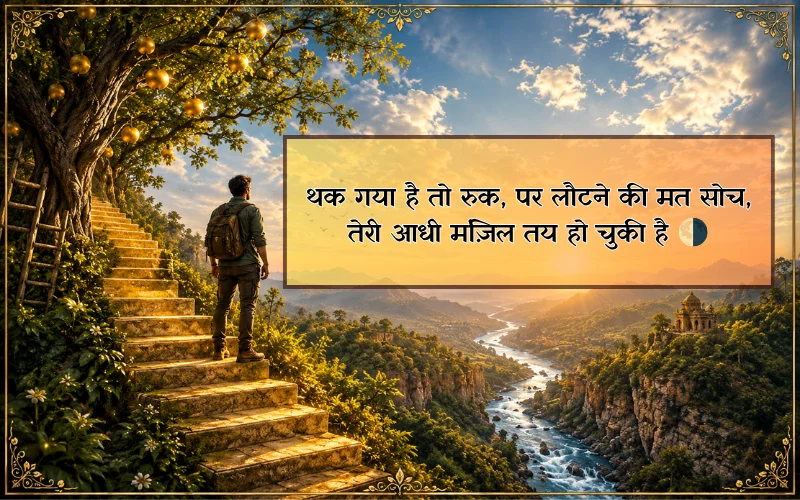 हौसला बढ़ाने संघर्ष हौसला पर शायरी