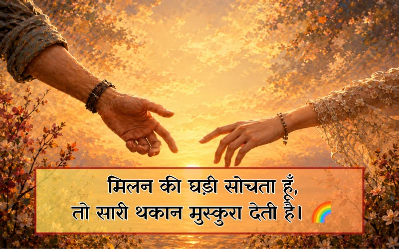 Intezaar Milan Shayari