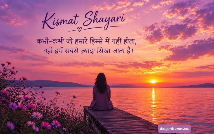 220+ Kismat Shayari: दर्द भरी, Love और Life किस्मत शायरी हिंदी में